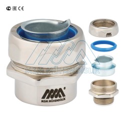 Металлический Соединитель С Прямой Внутренней Резьбой Для Использования На Открытом Воздухе (IP 65)