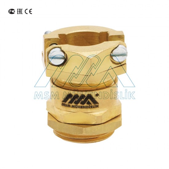 Кабельный Ввод Латунный С Зажимом (IP 55)