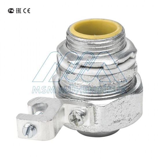 Герметичный Соединитель С Наружной Резьбой Заземляющий / Чугунный