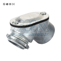 90° Соединительный Отвод с Резьбой и Лючком Ревизии