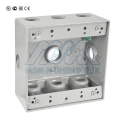 Двойная Распределительная Коробка 9 Отверстий (IP66)