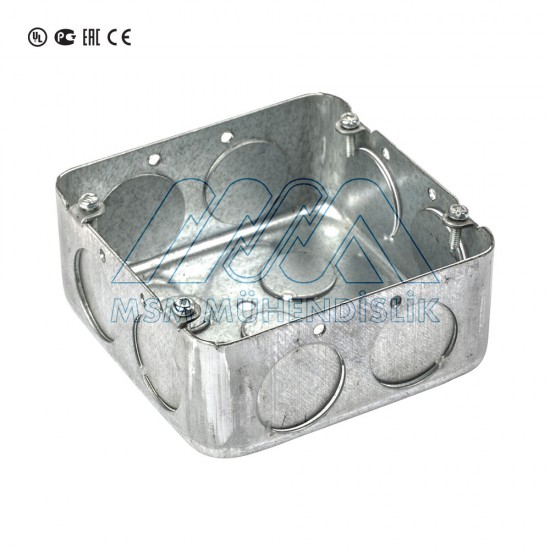 Квадратная Распределительная Коробка / 102x102x38 мм