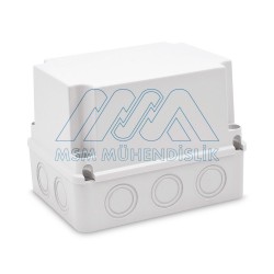 Пласт. Коробка Глубокая Непрозрачная (Со Штамповкой Под Отверстия / IP55)