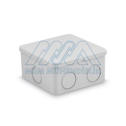 Коробка Пластиковая Непрозрачная (Со Штамповкой Под Отверстия / IP44)